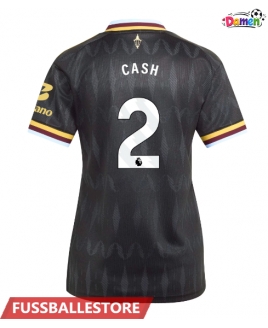 Günstige Aston Villa Matty Cash #2 Auswärtstrikot Damen 2026-27 Kurzarm